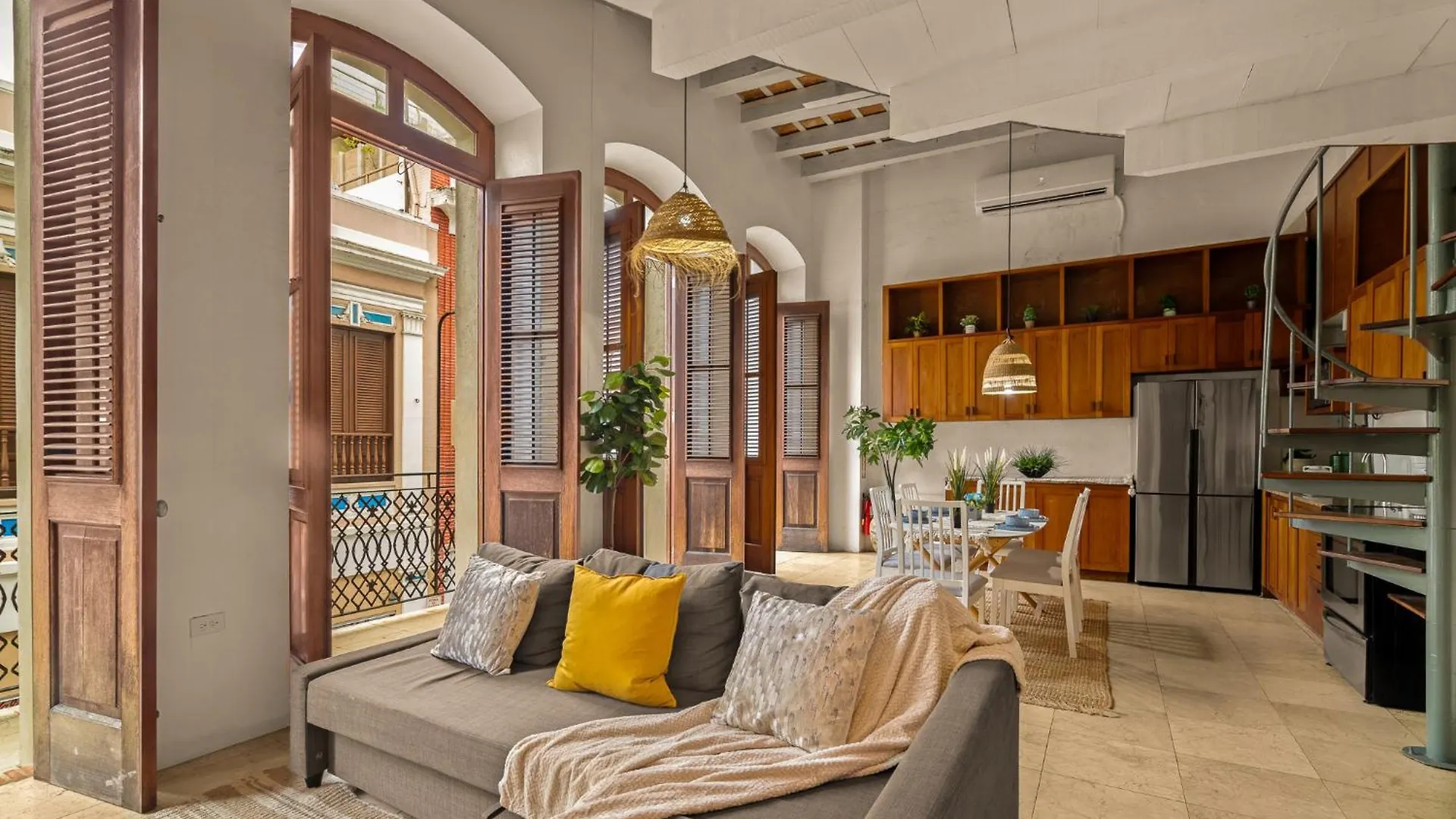 Apartment Ferienwohnung Opal Penthouse With Balcony San Juan